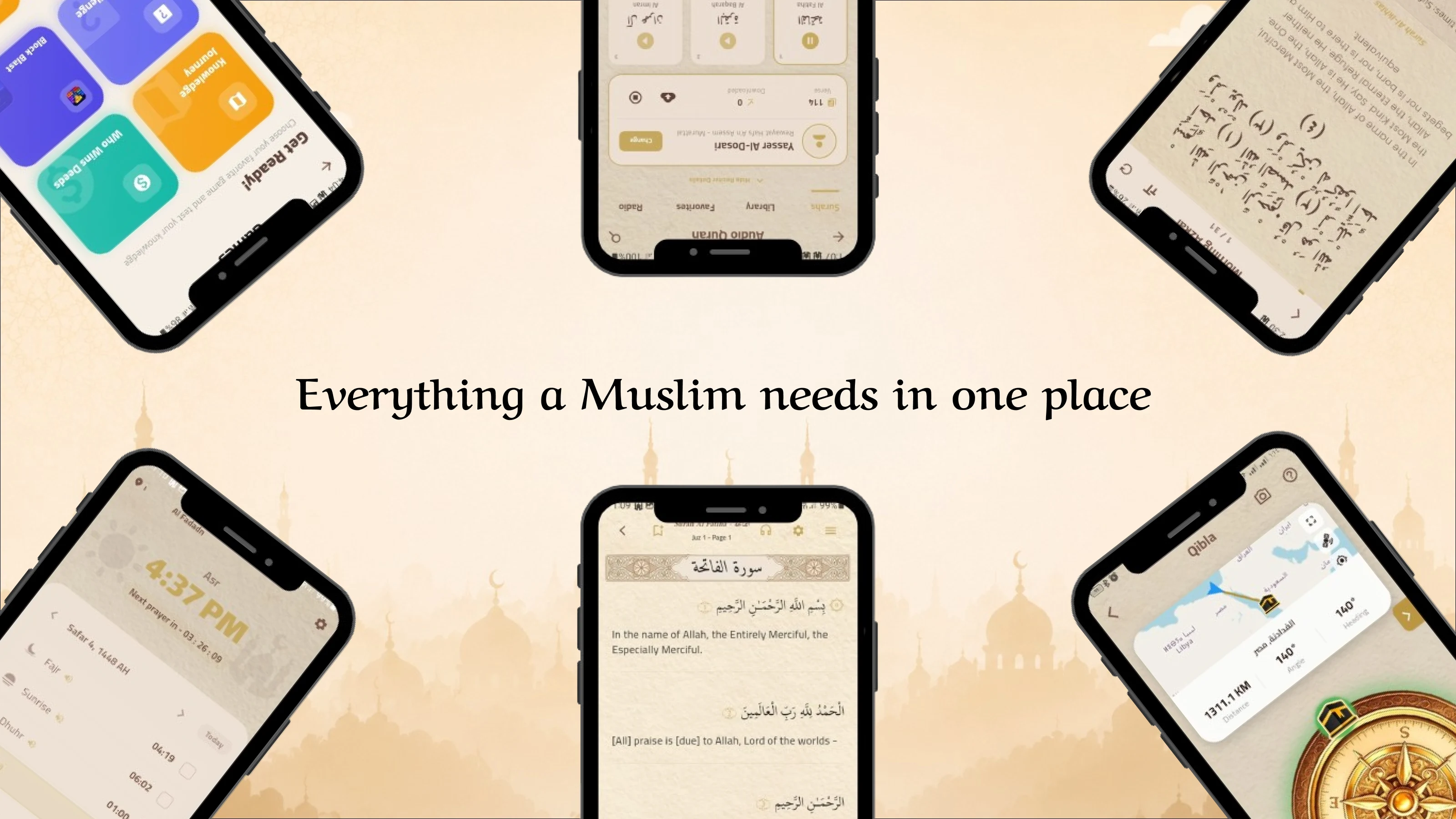 Muslim Guide:Quran Athan Azkar screenshot